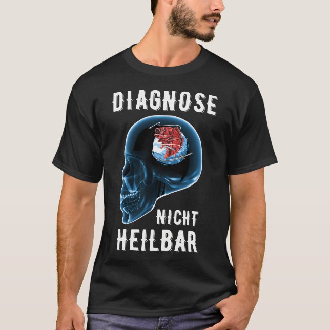 Grön Fisk T Shirt (Framsida)