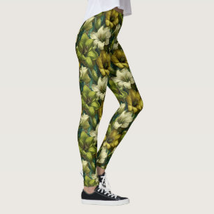 Grön Fitness Mode Amaryllisaccent Jul  Leggings