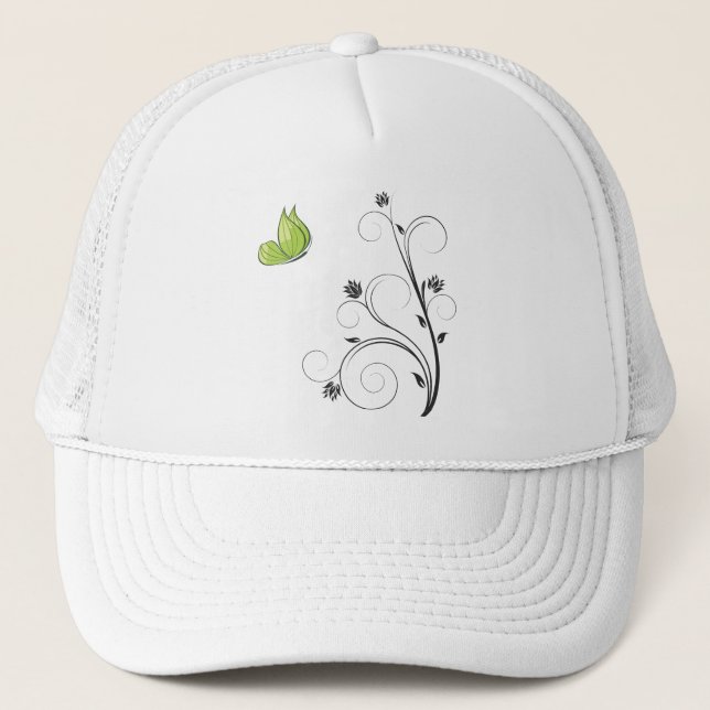 Grön Fjäril  Keps (Framsida)