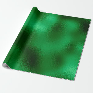 Grön folie presentpapper