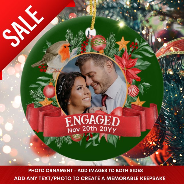 Grön FOTO Vintage Träd Dekoration Personlig (Skapare uppladdad)