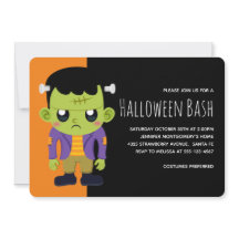 Grön Frankenstein-monster Halloween