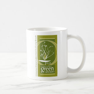 Grön fristadkaffemugg kaffemugg