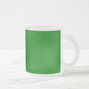 Grön Frostad Glas Kaffe Mugg