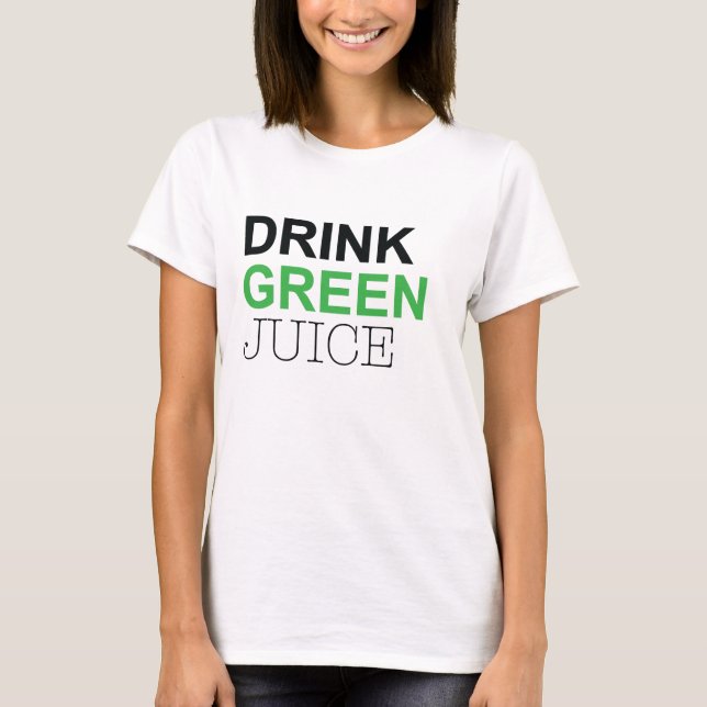 Grön fruktsaft för drink tee (Framsida)