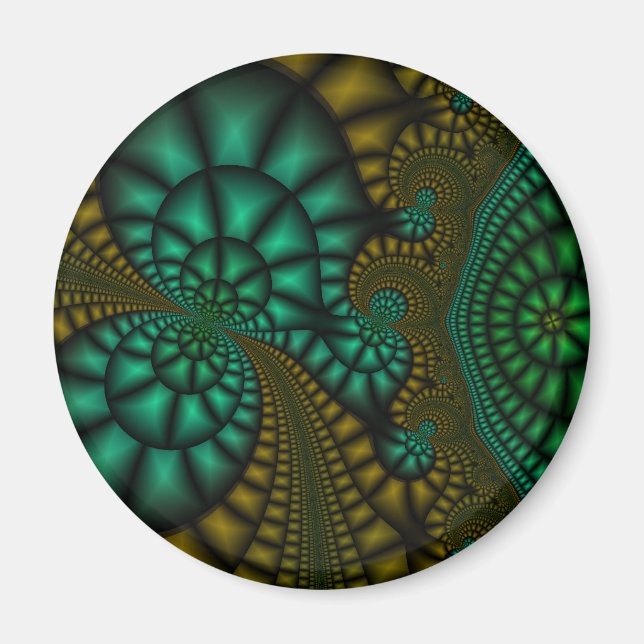 grön gås magnet (Framsidan)