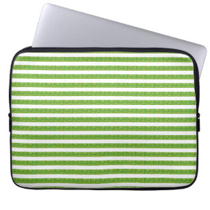 Grön geometrisk laptop fodral