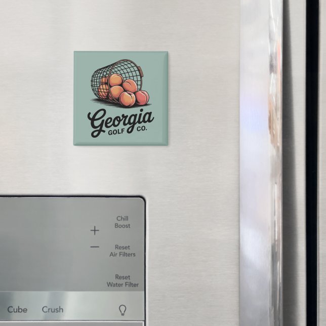 Grön Georgia Golf Co Range Bucket  Magnet (In Situ (Fridge))