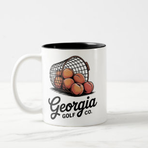 Grön Georgia Golf Co Range Bucket  Två-Tonad Mugg