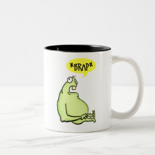 Grön gigantisk mugg