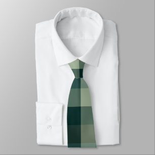 Grön Gingham-Karoadesign Slips