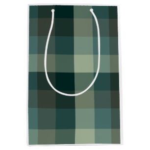 Grön Gingham-Kontrollruta Design