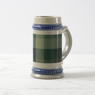 Grön Gingham Rutig Rutmönsterdesign Sejdel