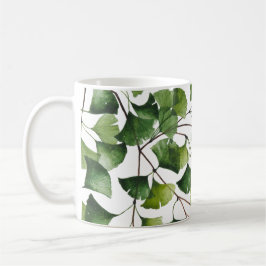 Grön Ginkgo Biloba - Kaffemugg