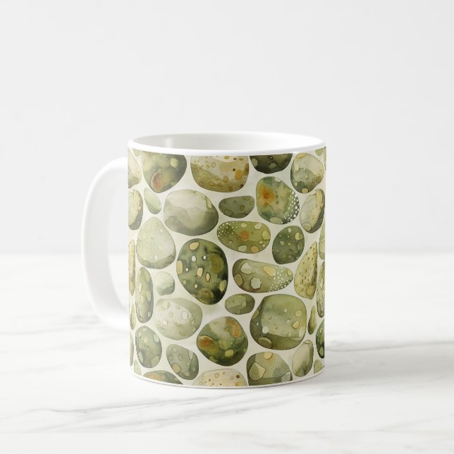 Grön Goblin Klippor Kaffemugg (Framsida vänster)