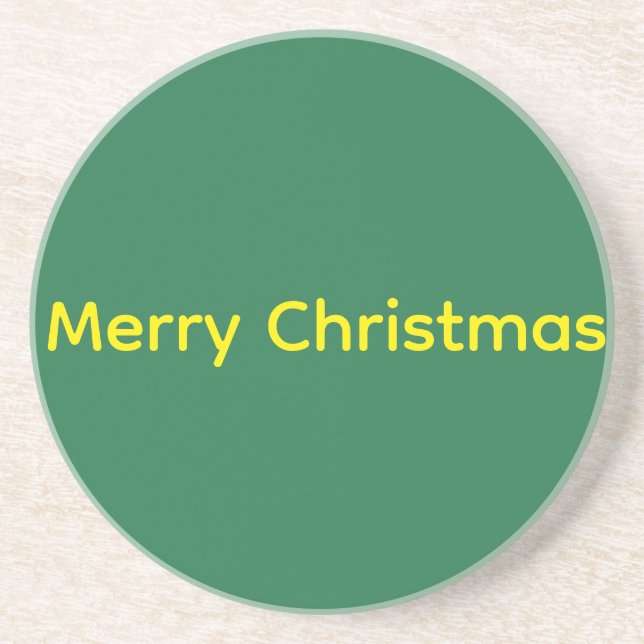 Grön God Jul Underlägg (Framsidan)