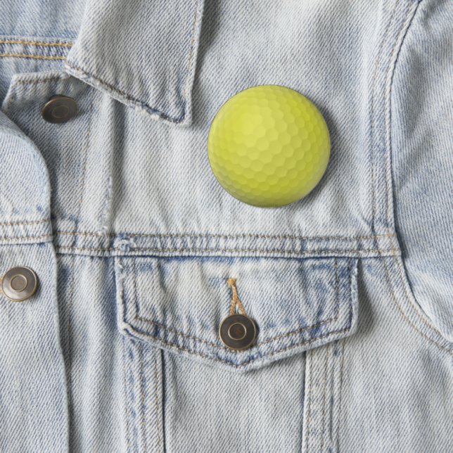 Grön golfboll knapp (In Situ)