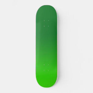 Grön Gradient Ombre Livlig Modern Enkel Mini Skateboard Bräda 18,5 Cm