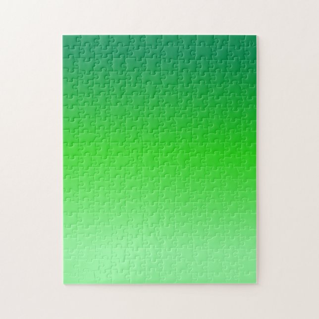 Grön Gradient Pussel (Vertikal)