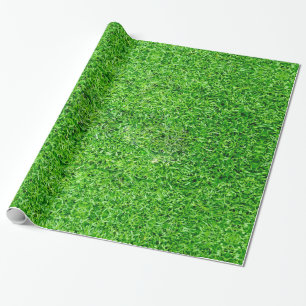 Grön grässtruktur presentpapper