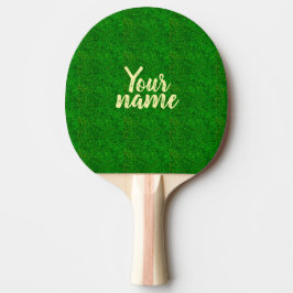 Grön grästextur från en fotbollsplan pingisracket