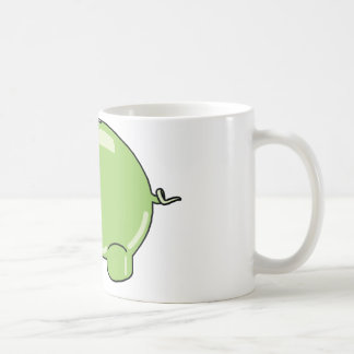Grön grismugg kaffemugg
