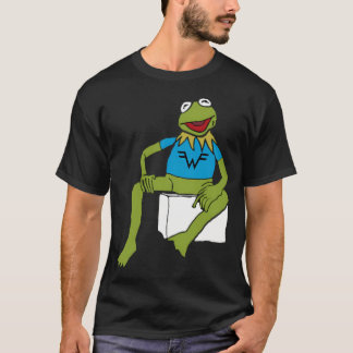 Grön groda perfekt present för fan musik rockband t shirt