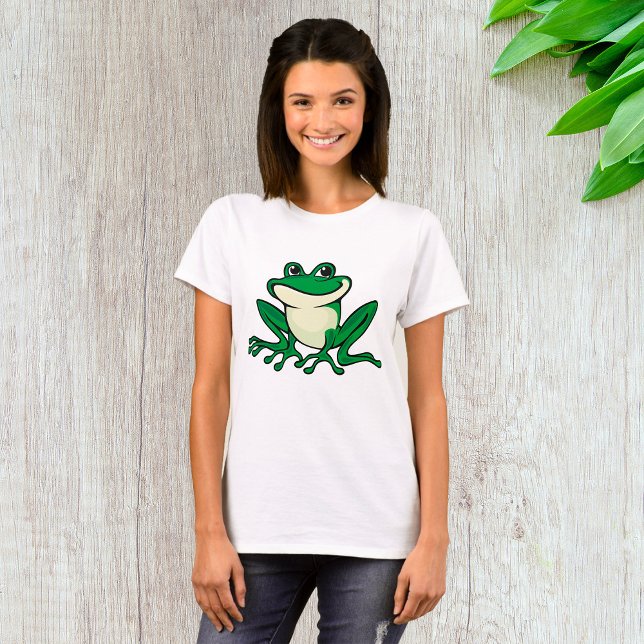 Grön groda t shirt (Skapare uppladdad)