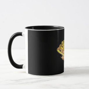 Grön grodamugg för BFF Mugg