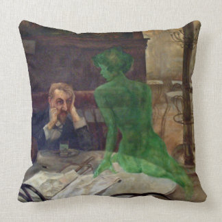 Grön gudinnafantast 1901 kudde