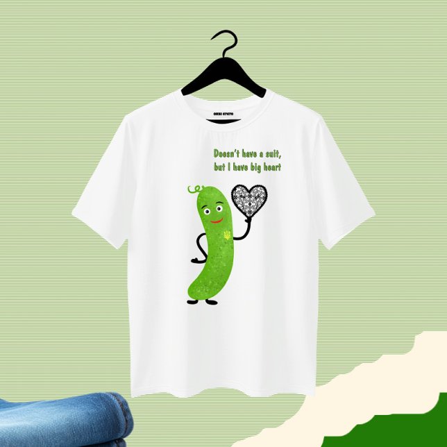 Grön gurka t shirt (Skapare uppladdad)