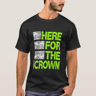 Grön här för The Crown grön grafik T Shirt