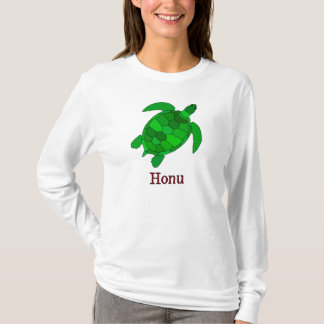 Grön havssköldpadda för hawaiibo tee shirt
