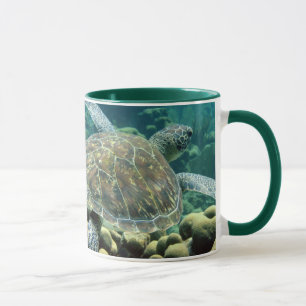 Grön havssköldpadda mugg