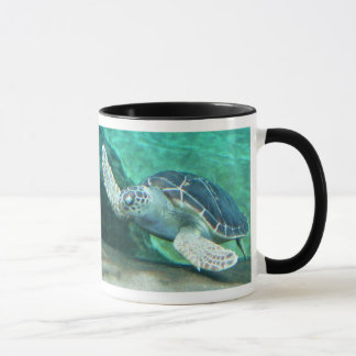 Grön havssköldpaddamugg mugg