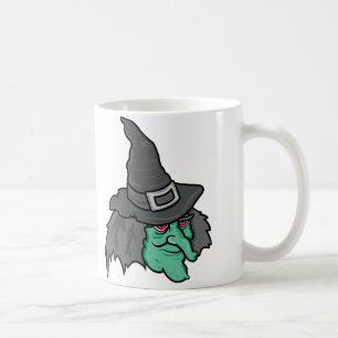 Grön häxa kaffemugg