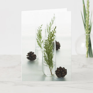 Grön helgdag helgkort