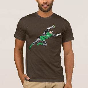 Grön höger lyktafluga t-shirt