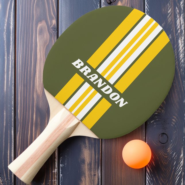 Grön Honey Nostalgisk Rallyrand med namn Pingisracket (Skapare uppladdad)