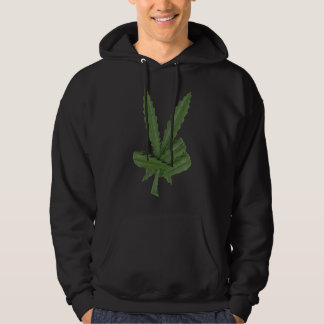 Grön hoodie