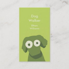Grön hund visitkort