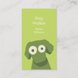 Grön hund visitkort