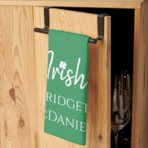 Grön irländsk fyrklöver St Patricks Day  