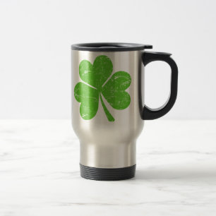 Grön irländsk Shamrock Resemugg