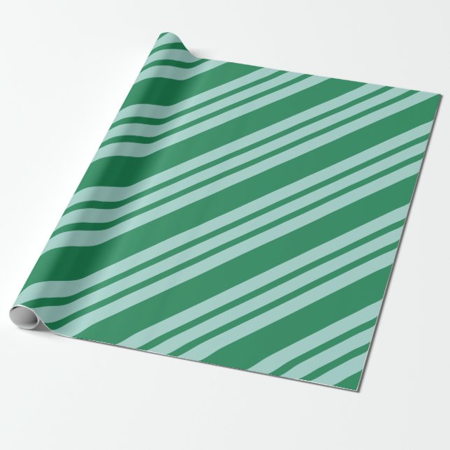 Grön julgodispappersinslagning presentpapper (Utrullad)