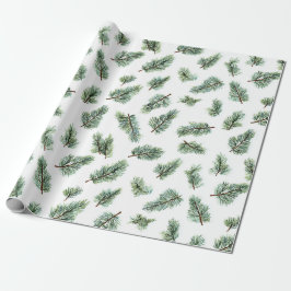 Grön julgran presentpapper