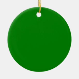 Grön Julgransprydnad Keramik