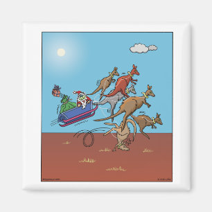 Grön julmagnet magnet