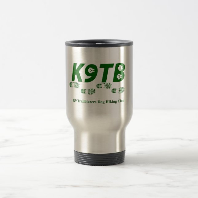 Grön K9TB-logotyptravel mug Resemugg (Center)