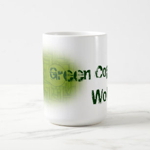 Grön kaffemugg! kaffemugg